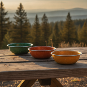 Campfire Enamel Bowl Set