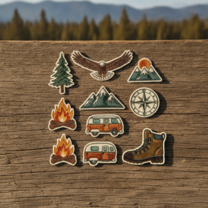 Iron-On Adventure Patch Set