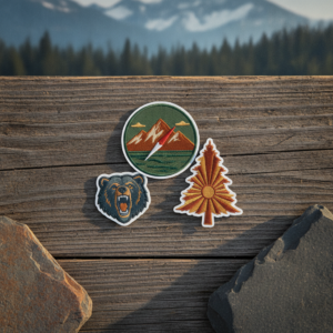 Summit Badge Patch Trio