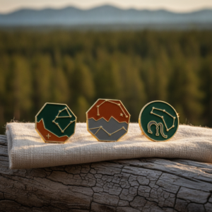 Constellation Enamel Pin Set