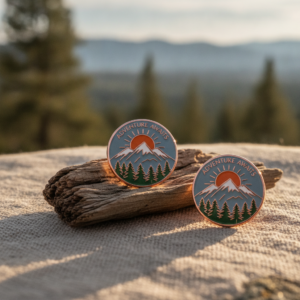 Adventure Awaits Enamel Pin